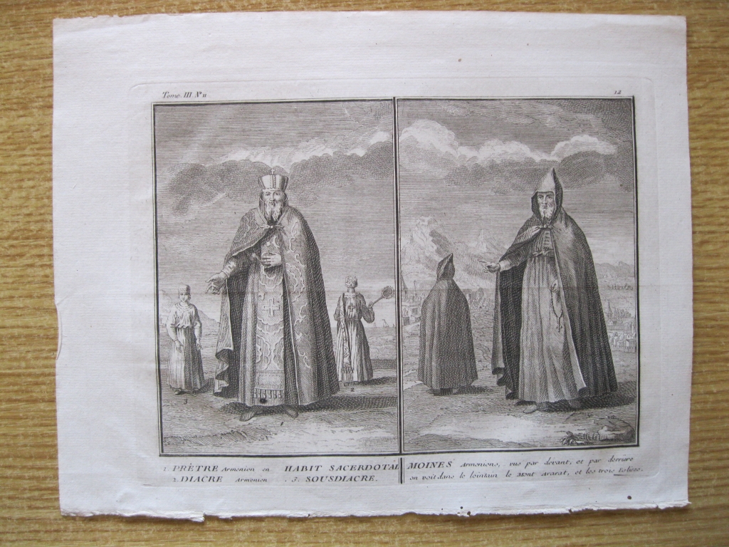 Ceremonias religiosas antigua en Europa (Nº.11-12).1783.Bernard Picart